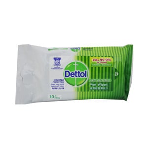 Dettol Antibacterial Wet Wipes 10sheets