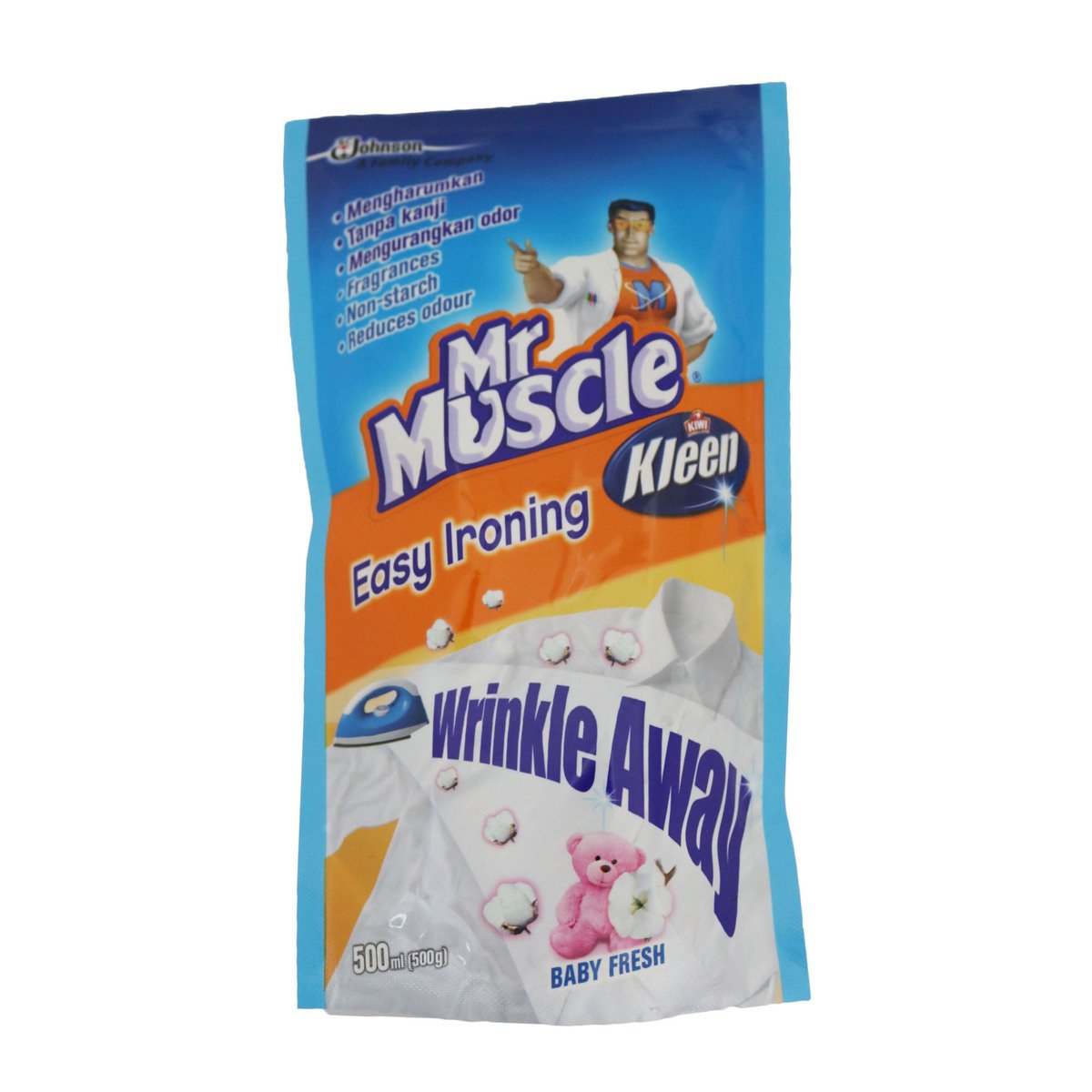 Mr Muscle Easy Ironing Refill Baby Fresh 500ml