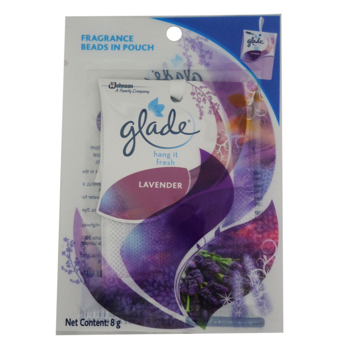 Glade Hang It Fresh Wild Lavender 8g