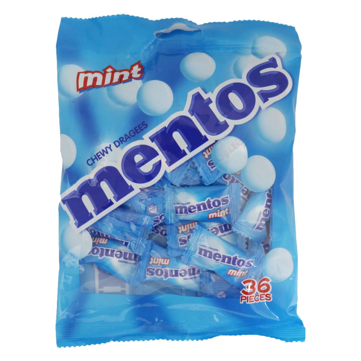 Mentos Pouch Mint Bag 36sticks