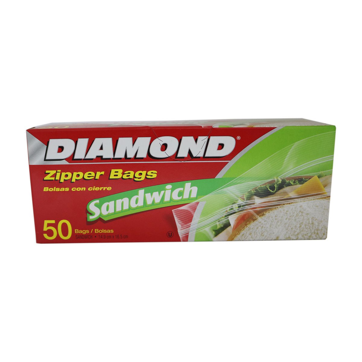 Diamond Zipper Bag Small 50pcs