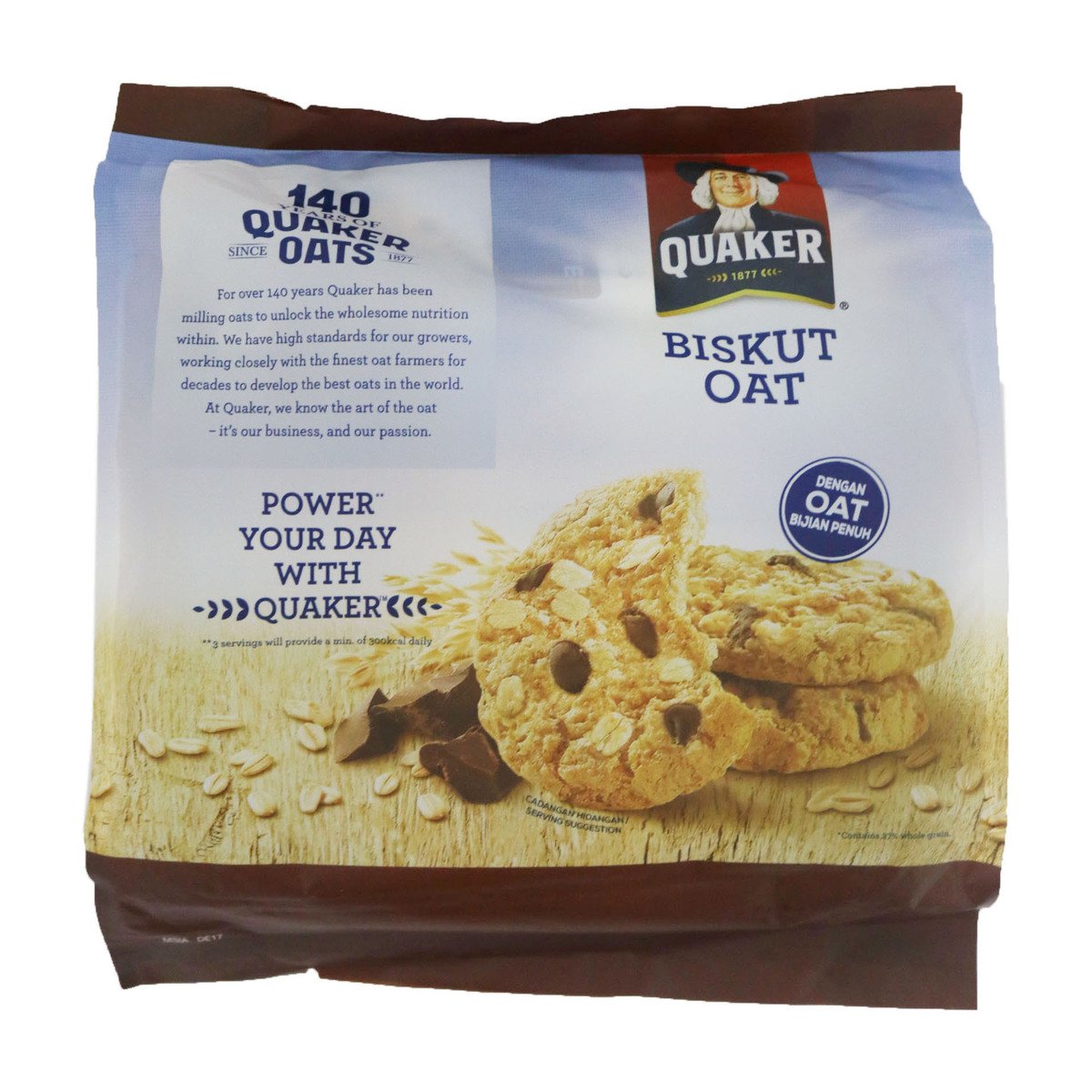 Quaker Chocolate Chips Oats Cookies 270g