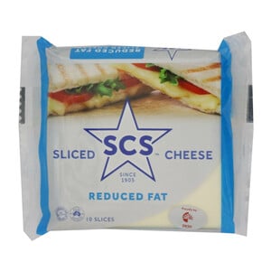 Scs Reduced Fat Cheese Slice 200g