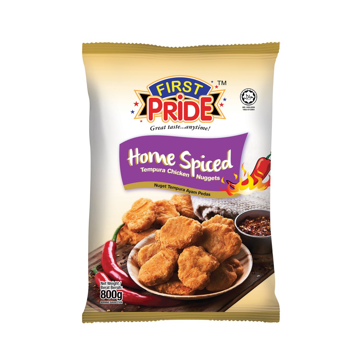 First Pride Home Spiced Chicken Nugget 800g