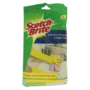 Scotch Brite Bathroom Gloves Large-24