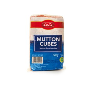 LuLu Frozen Mutton Bone in Cubes 900 g
