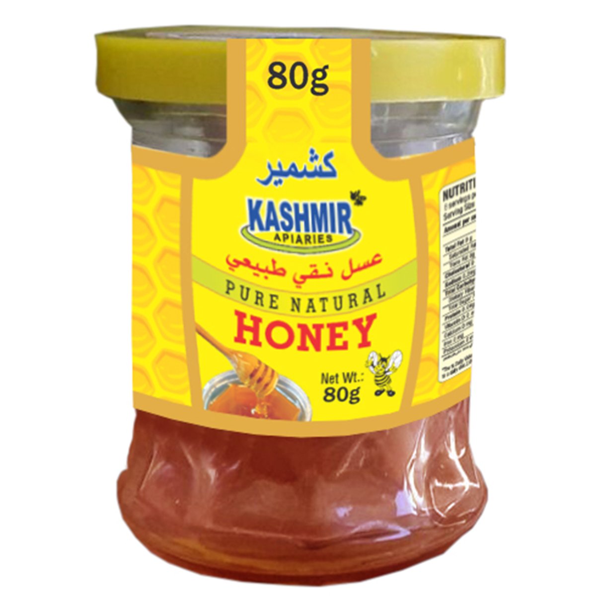 Buy Kashmir Pure Natural Honey 80g Online at Best Price | Honey | Lulu Kuwait in Kuwait