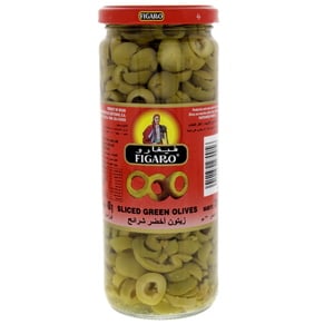 Figaro Sliced Green Olives 230 g