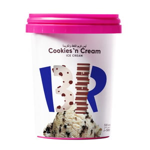 Baskin Robbins Cookies N Cream Ice Cream 500 ml