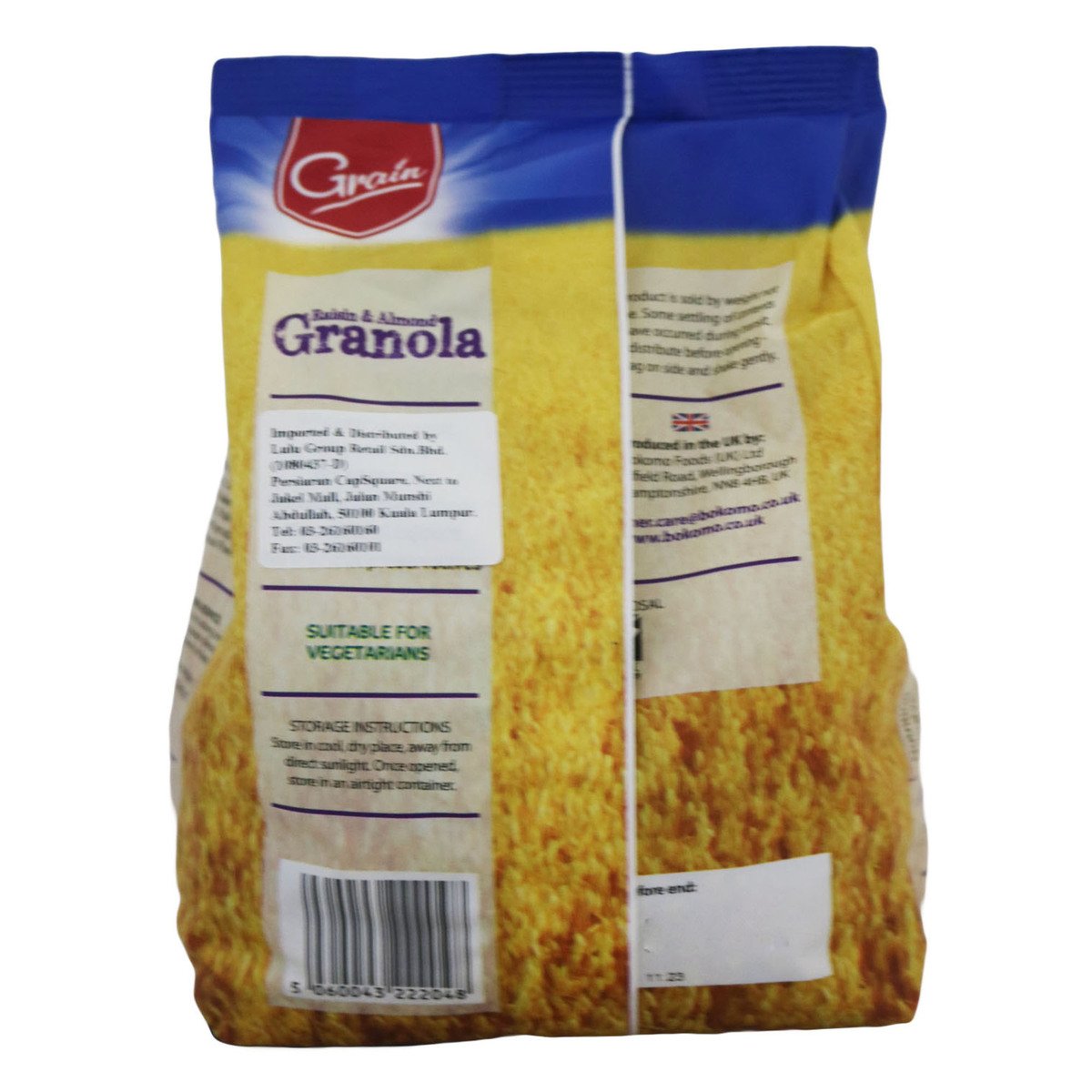 Grain Raisin&Almond Granola 500g