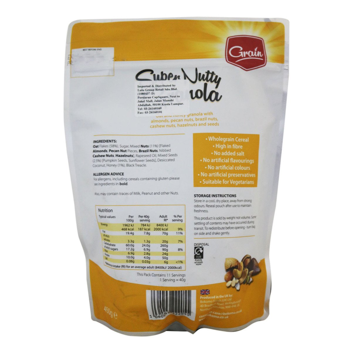 Grain Super Nutty Granola 450g