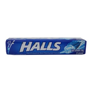 Halls Stick Candy Mints 34g
