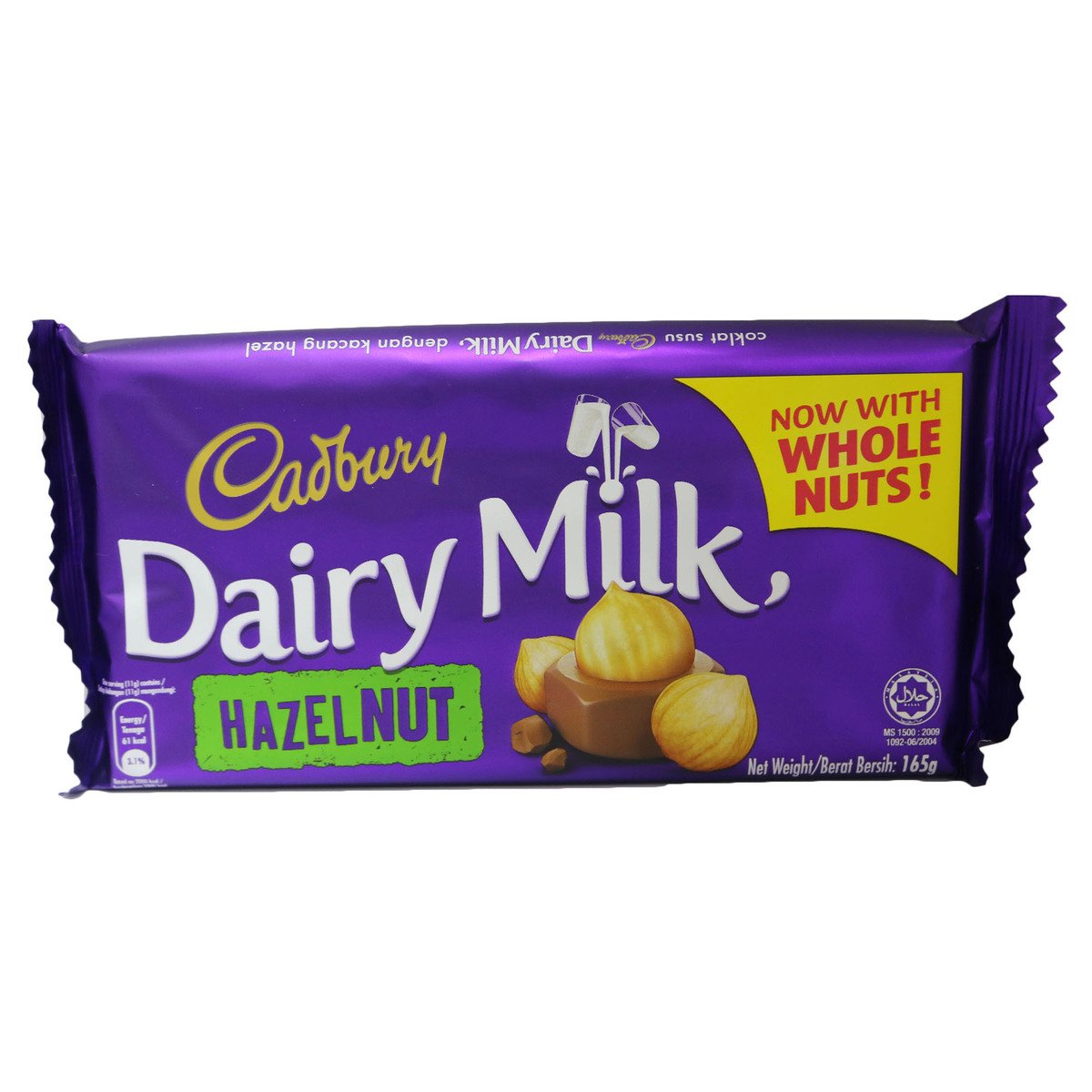 Cadbury Milk Hazel Nuts 160g