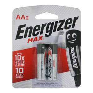 Energizer Battery Max AA 2pcs