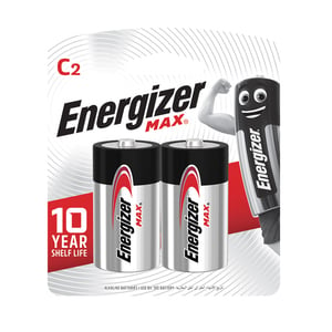 Energizer Battery LR14 C 2 MAX