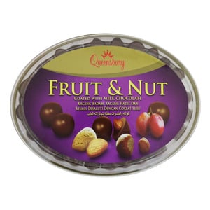 Queensbeery Milk Chocolate Fruit&Nut 450g