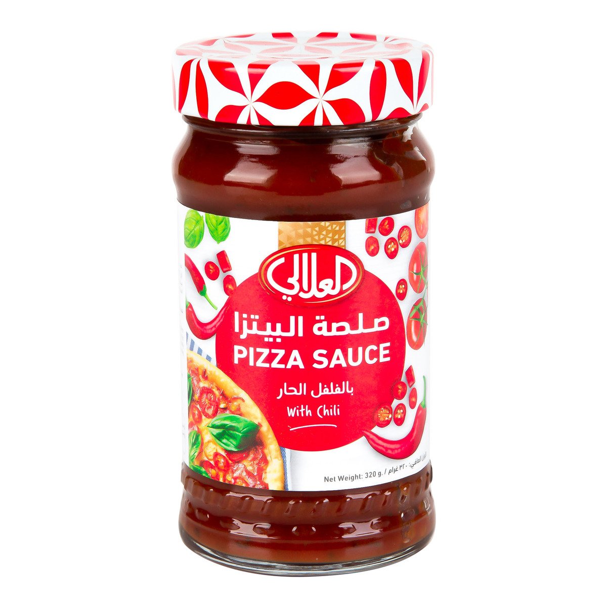 اشتري قم بشراء العلالي صلصة البيتزا بالفلفل الحار ٣٢٠ جم Online at Best Price من الموقع - من لولو هايبر ماركت Cooking Sauce في السعودية