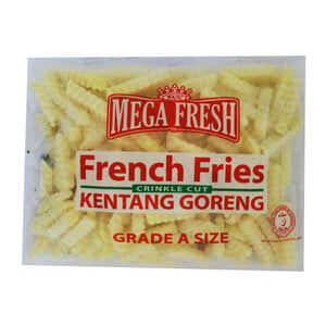 Mega Fresh Fries Crinkle Cut Ga 1kg