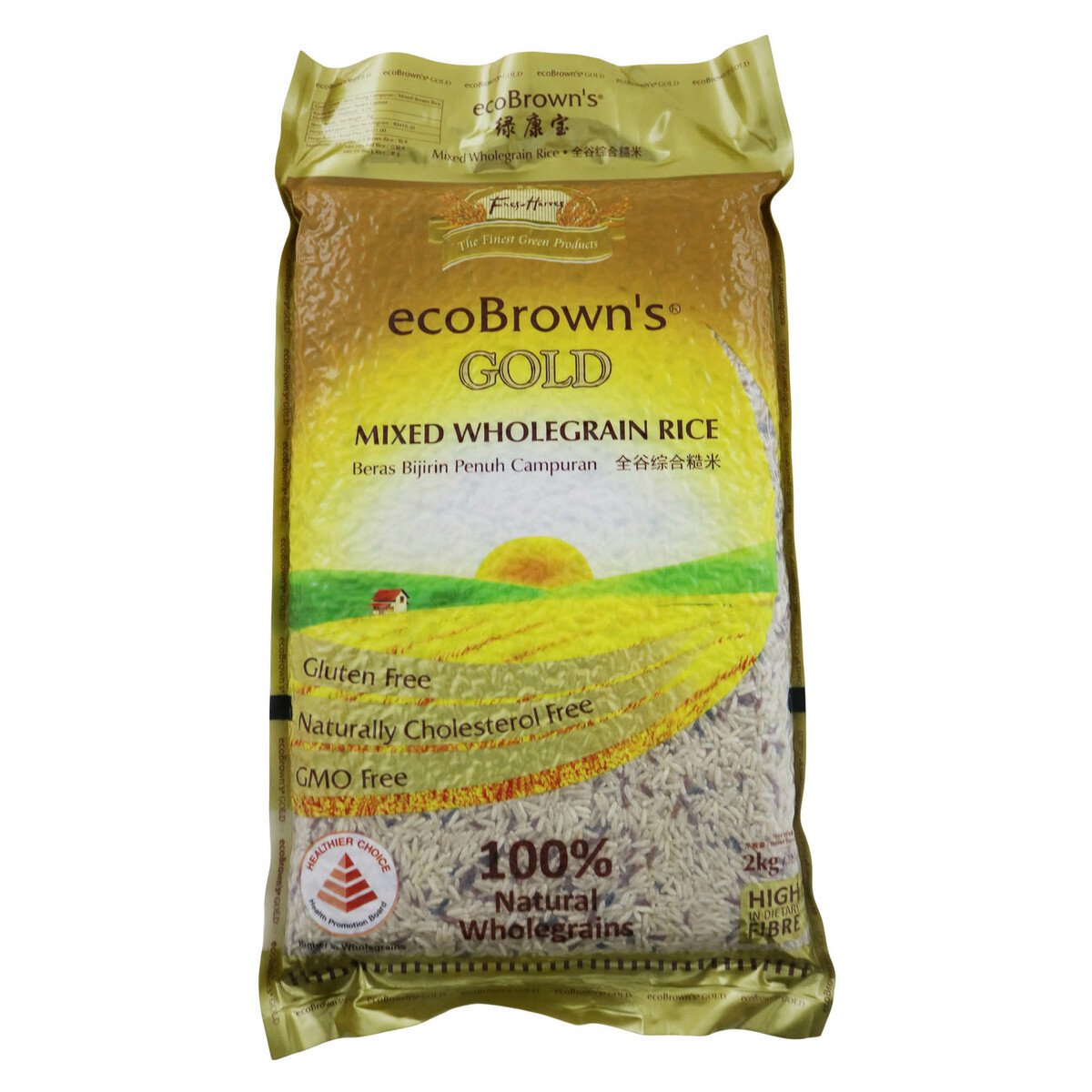 Eco Brown's Gold Rice 2kg