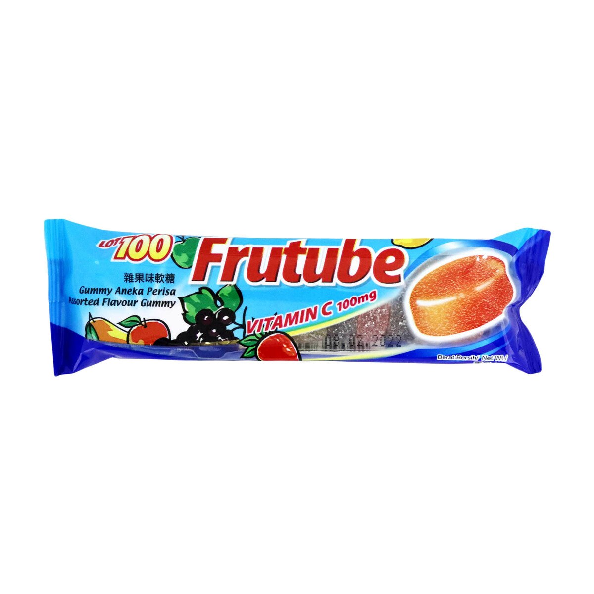 Lot 100 Frutube Gummy Assorted 40g