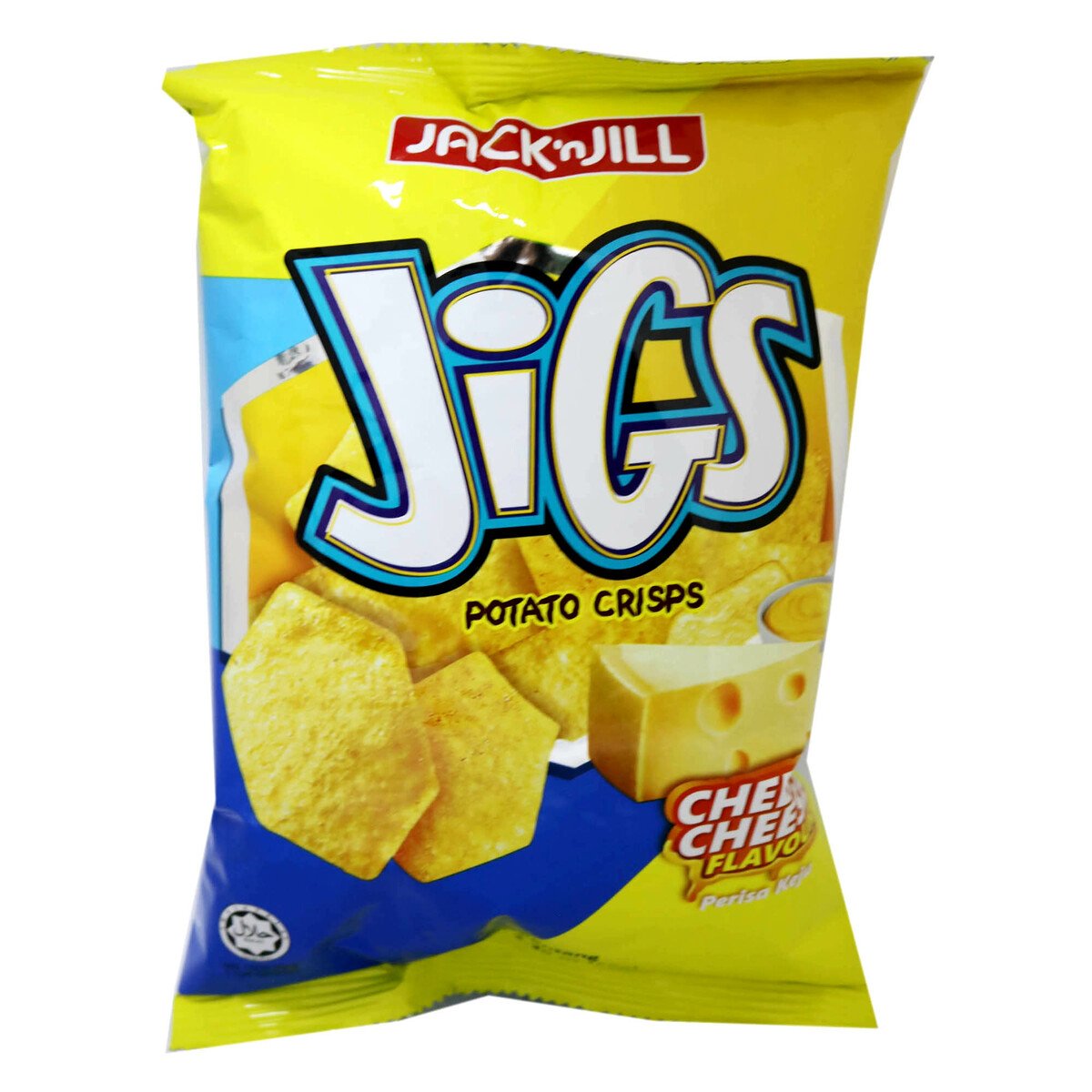Jack & Jill Jigs Potato Crisps Cheese 65g