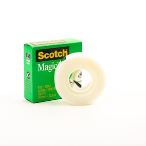3M Scotch Magic Tape Boxed 3/4in x 36yards 1Pc