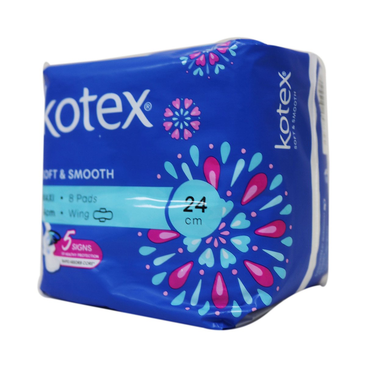 Kotex Soft Side Maxi Wing 8 Counts