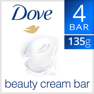Dove Beauty Cream Bar White 4 x 135g