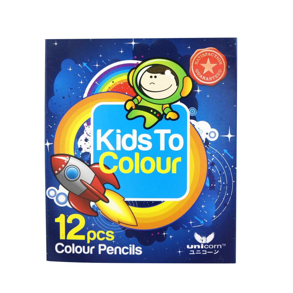 Unicorn Colour Pencil Ukc12C-3.5"