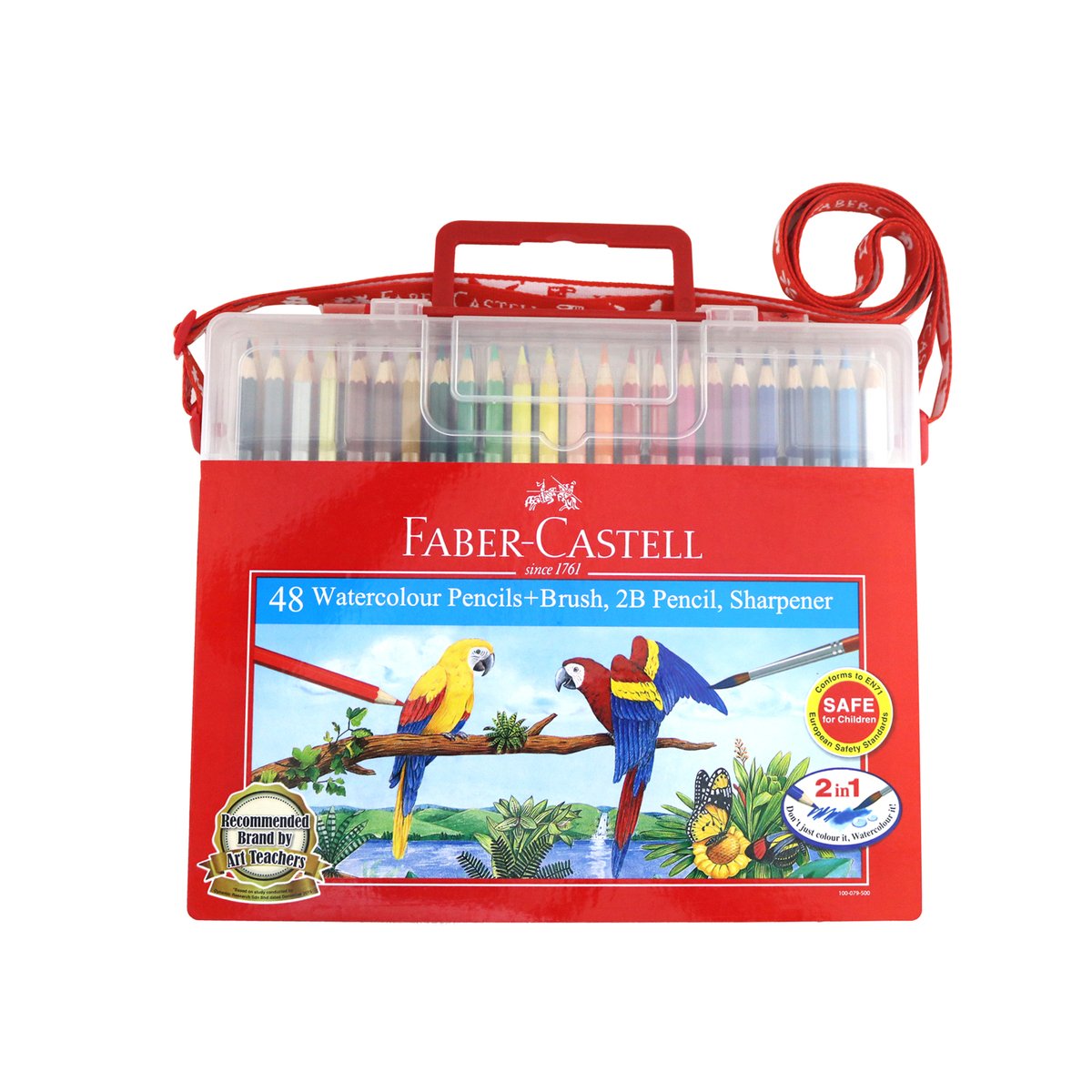 Faber Castell Water Colour Pencil Fsc 48L Wb