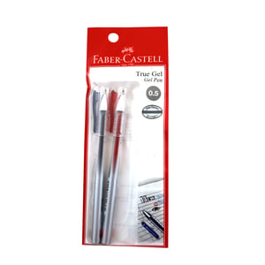 Faber Castell  Gel Pen True 0.5Mm 1Black/1Red