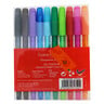 Faber Castell CX Colour Ball Pen Wallet 10pcs