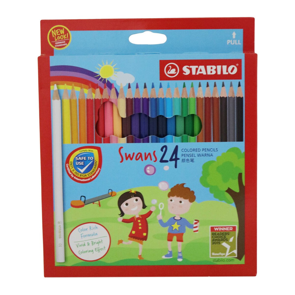 Stabilo Swan Colour Pencil 24pcs