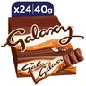 Galaxy Hazelnut Chocolate Bar 24 x 40 g