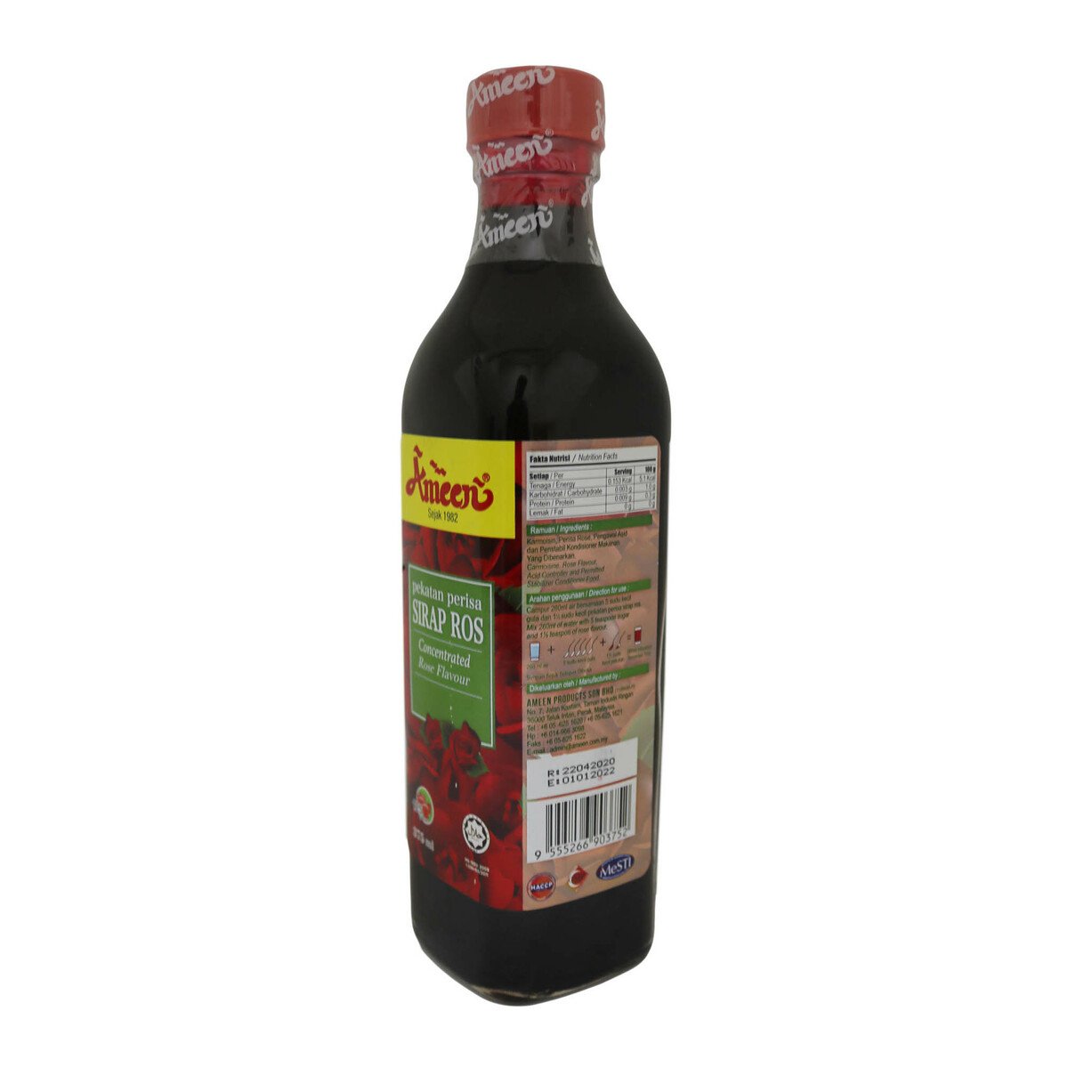 Ameen Cordial Rose Flavour 395ml