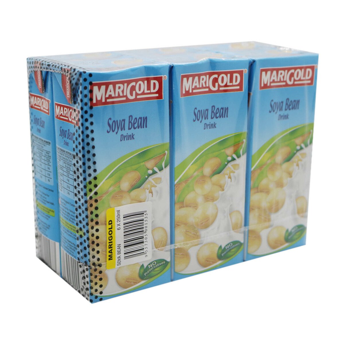 Marigold Drink Soya Bean Milk 6 x 250ml