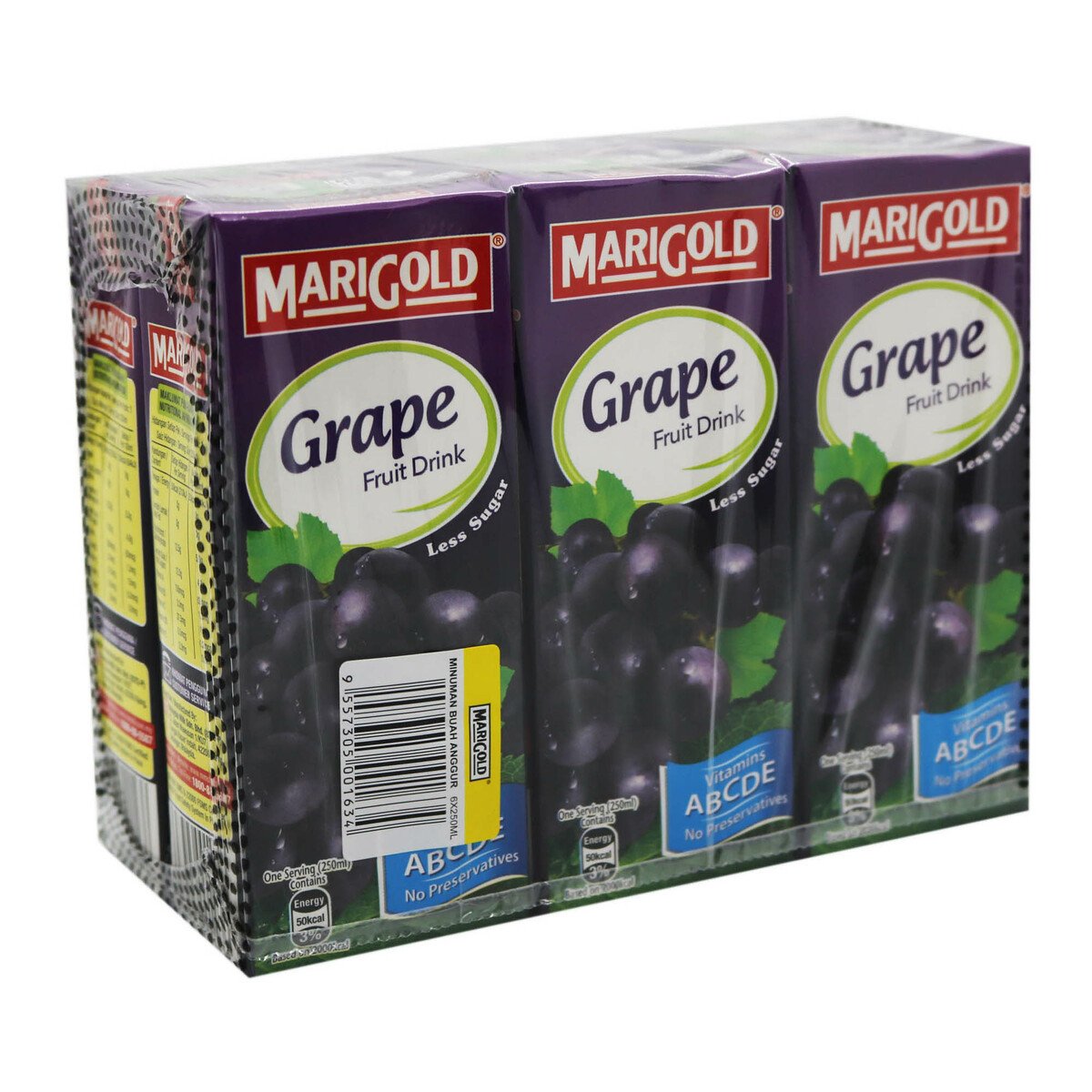 Marigold Grape Fruit Drink 6 x 250ml