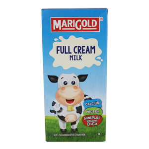 Mari Gold Uht Milk Full Cream 1Litre
