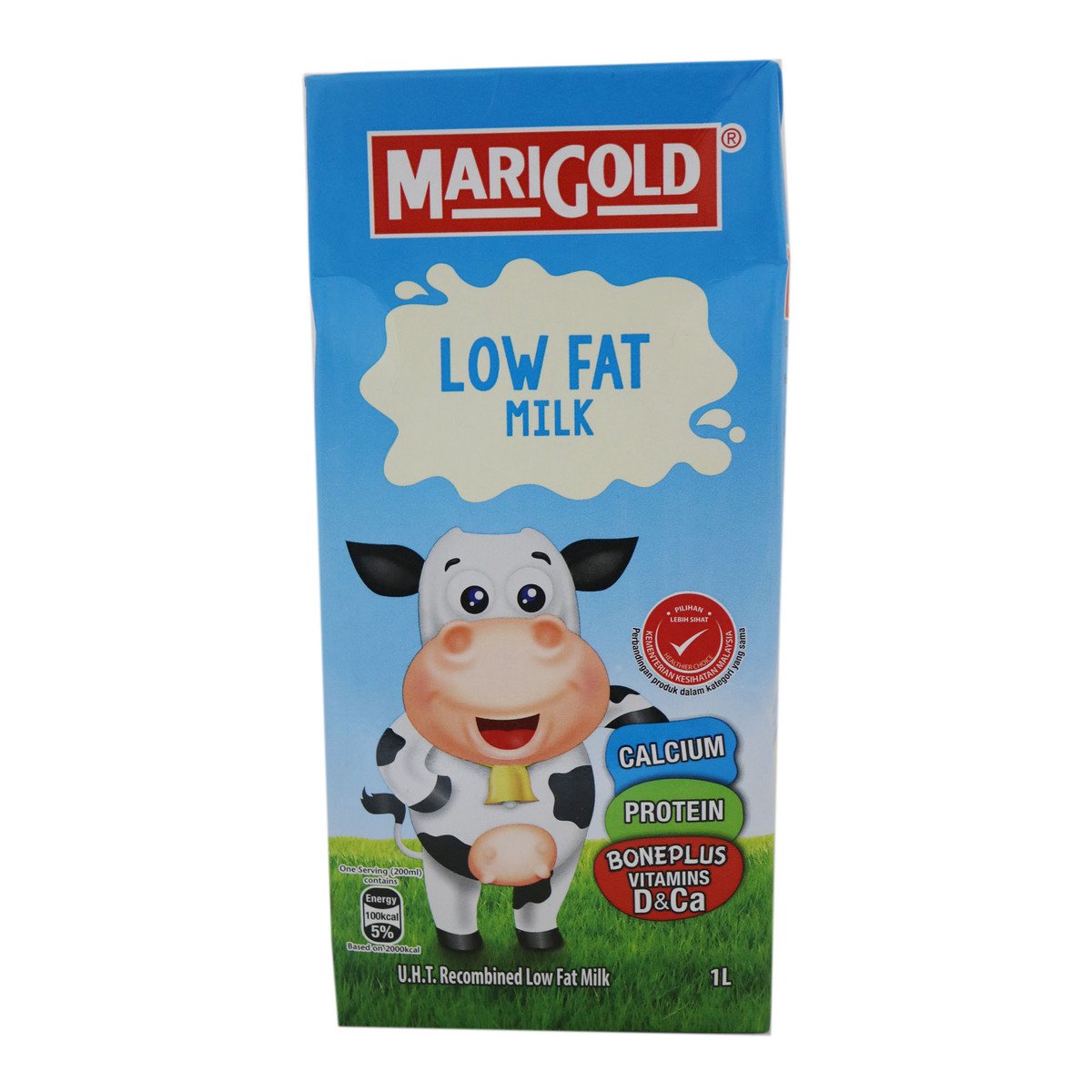 Mari Gold Uht Milk Low Fat 1Litre