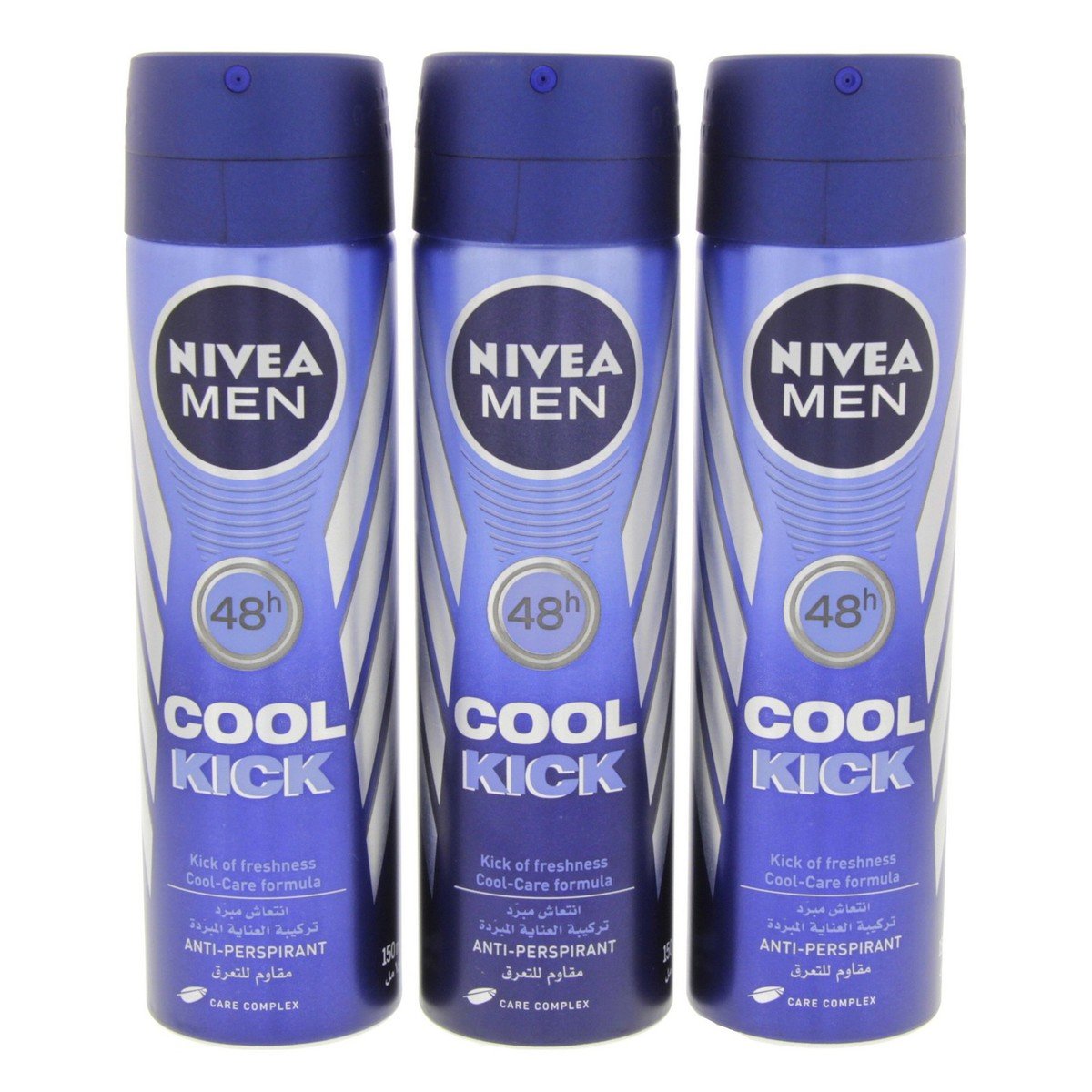 Nivea Deo Spray Cool Kick Men 3 x 150 ml