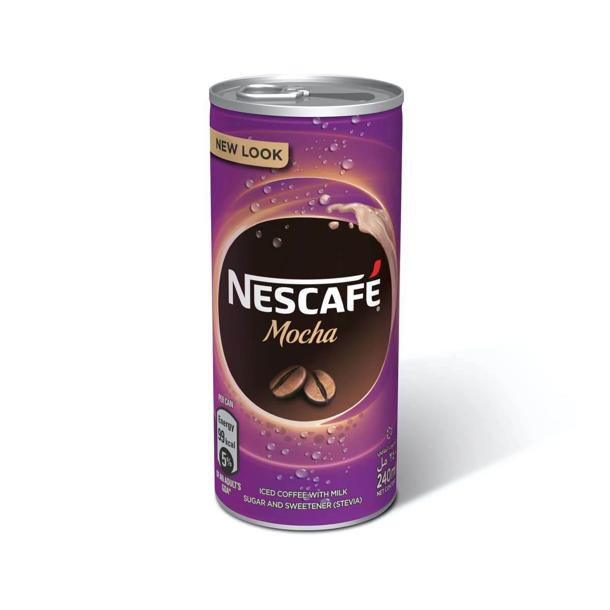 نسكافيه قهوة موكا مثلجة جاهزة للشرب 6 × 240 مل