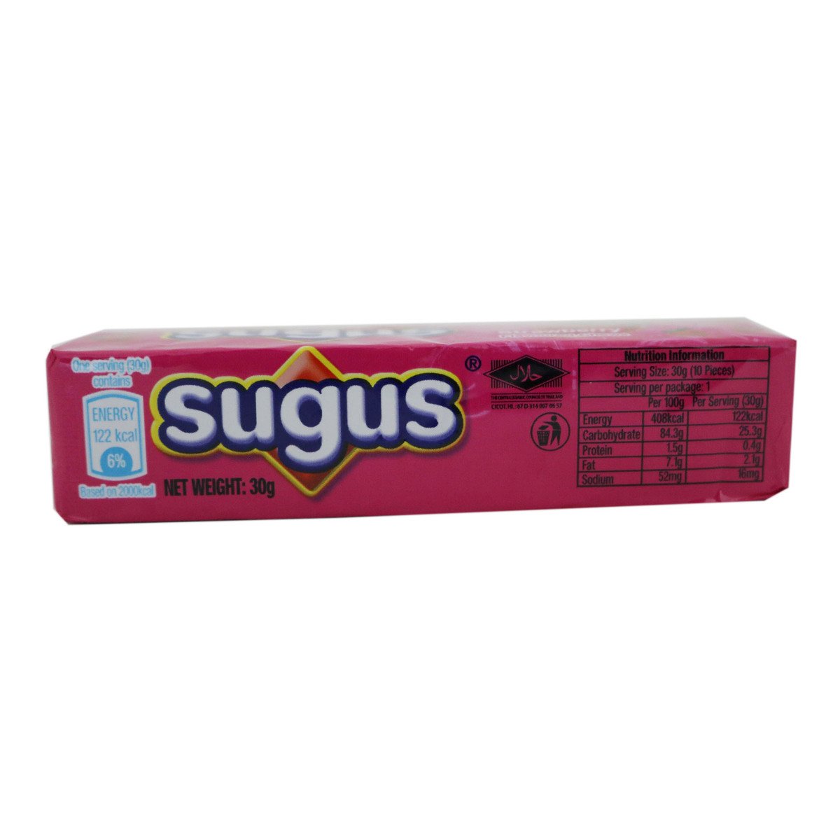 Sugus Strawberry One Time Chew Stick 30g