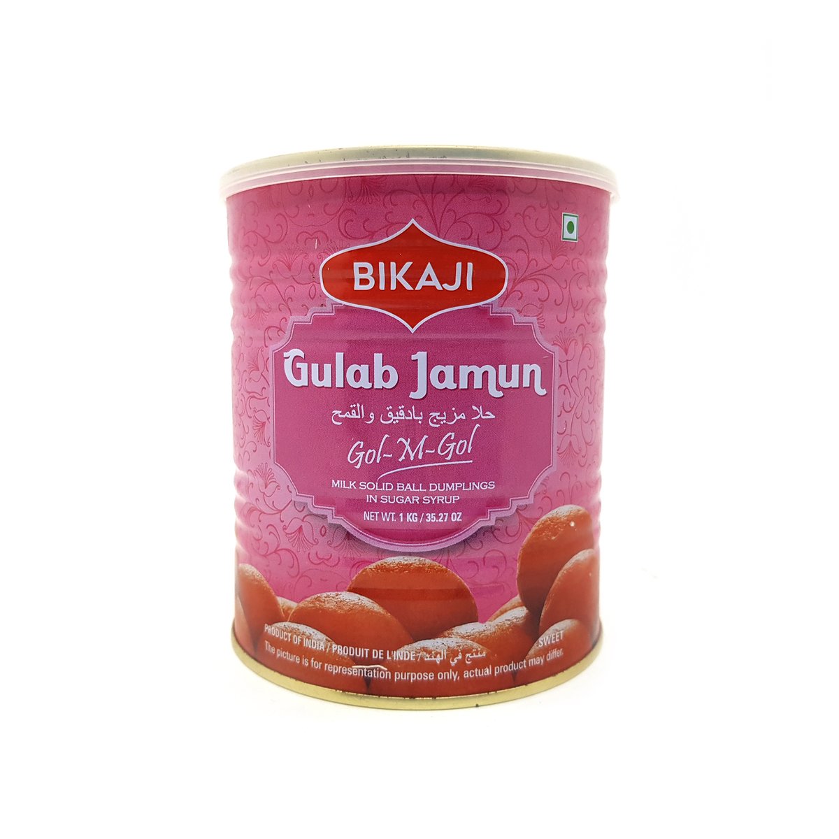 Bikaji Gol-M-Gol Gulab Jamun 1 kg