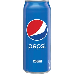Buy Pepsi Can Regular 250ml Online at Best Price | Cola Can | Lulu Kuwait in Kuwait