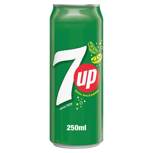 Buy 7up Regular 250ml Online at Best Price | Cola Can | Lulu Egypt in Kuwait
