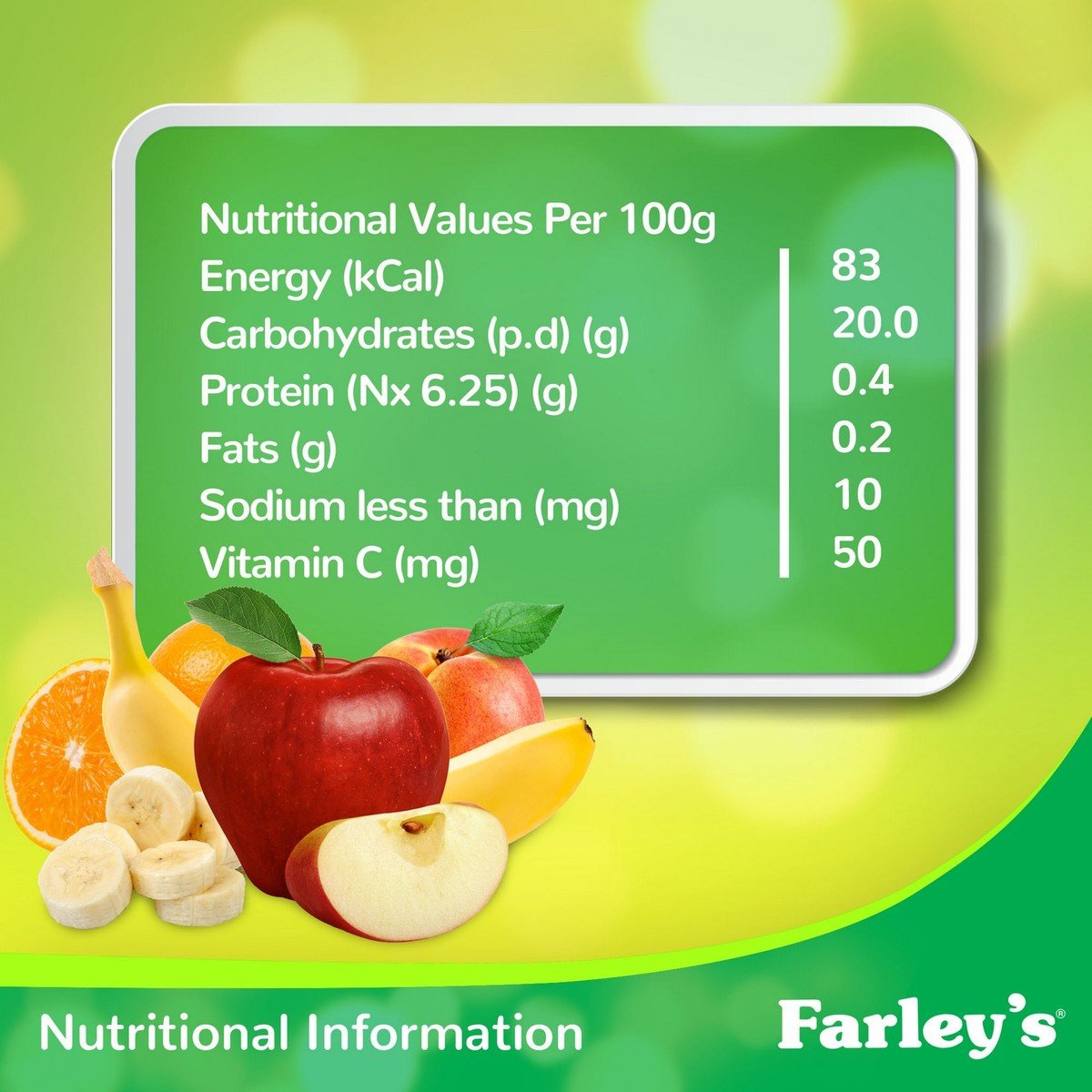 Farley's Mixed Fruits Baby Food 120g