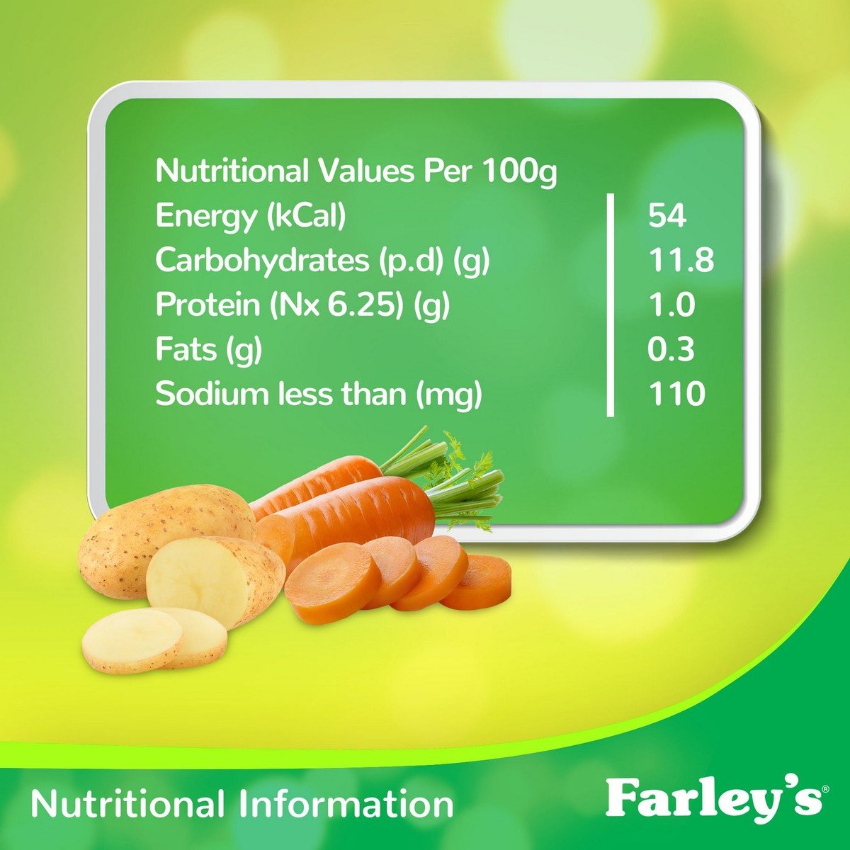 Farley'sMixed Vegetables Baby Food 120g