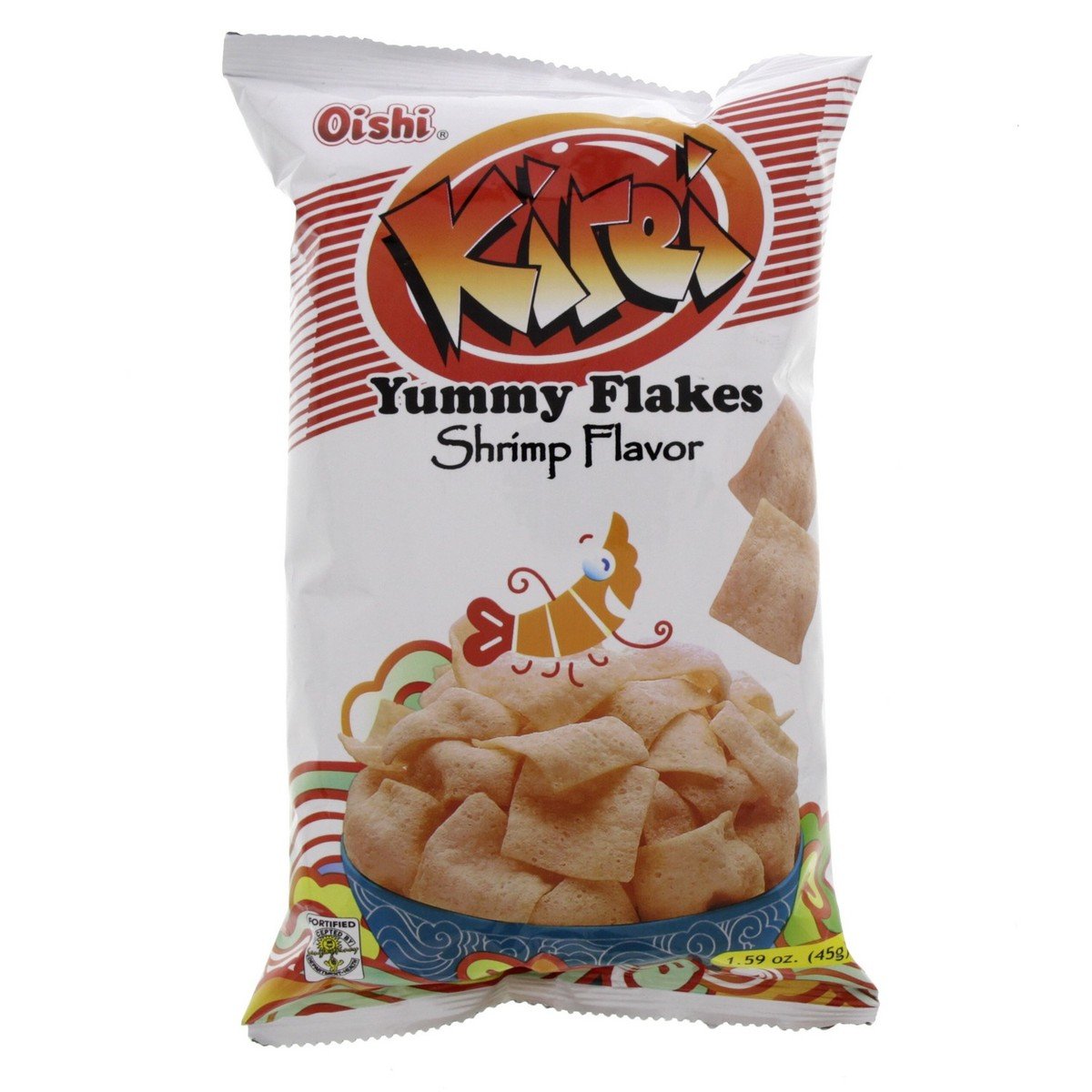 Oishi Kirei Yummy Flakes Shrimp Flavor 45 g
