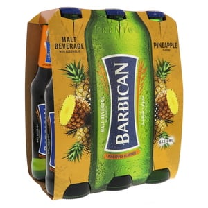 Buy Barbican Pineapple Non Alcoholic Malt Beverage 6 x 330 ml Online at Best Price | Non Alcoholic Beer | Lulu Kuwait in Kuwait