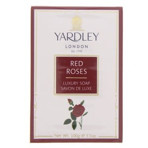 ياردلي صابون الورد الأحمر الفاخر 100 جم